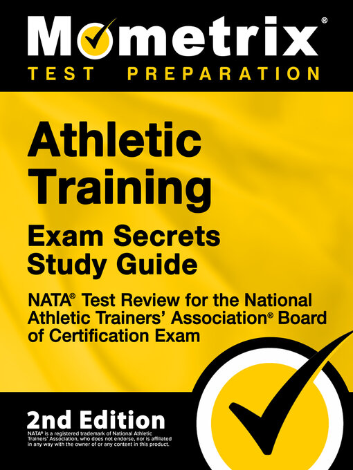 Title details for Athletic Training Exam Secrets Study Guide by Mometrix - Available